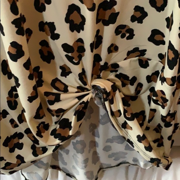 Leopard Tunic- BNWOT - Picture 6 of 6